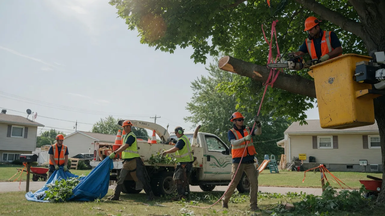Large Tree Relocation in Gipsy, MO